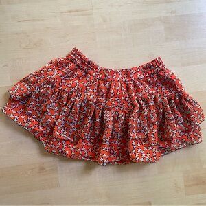 Juicy Couture Original Girls Kid Printed Chiffon Skirt size 4/5 T